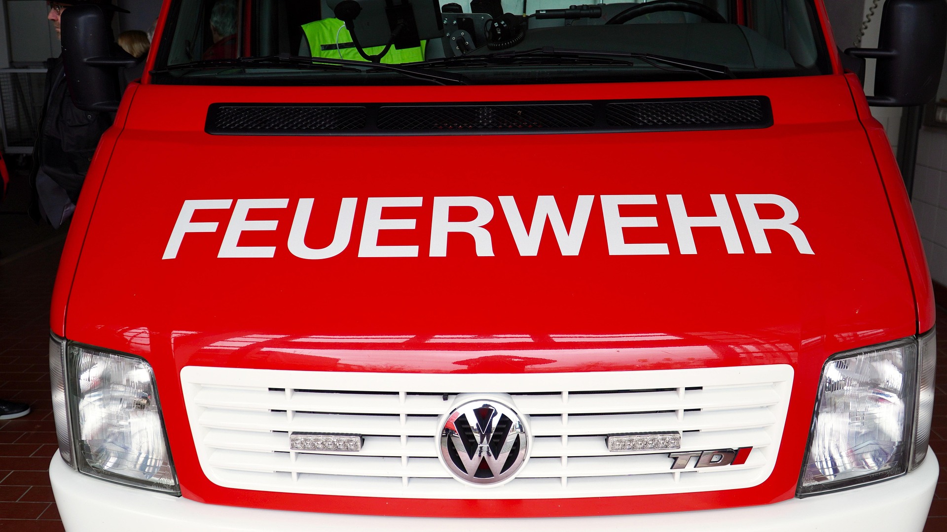 Die Feuerwehr zu Besuch